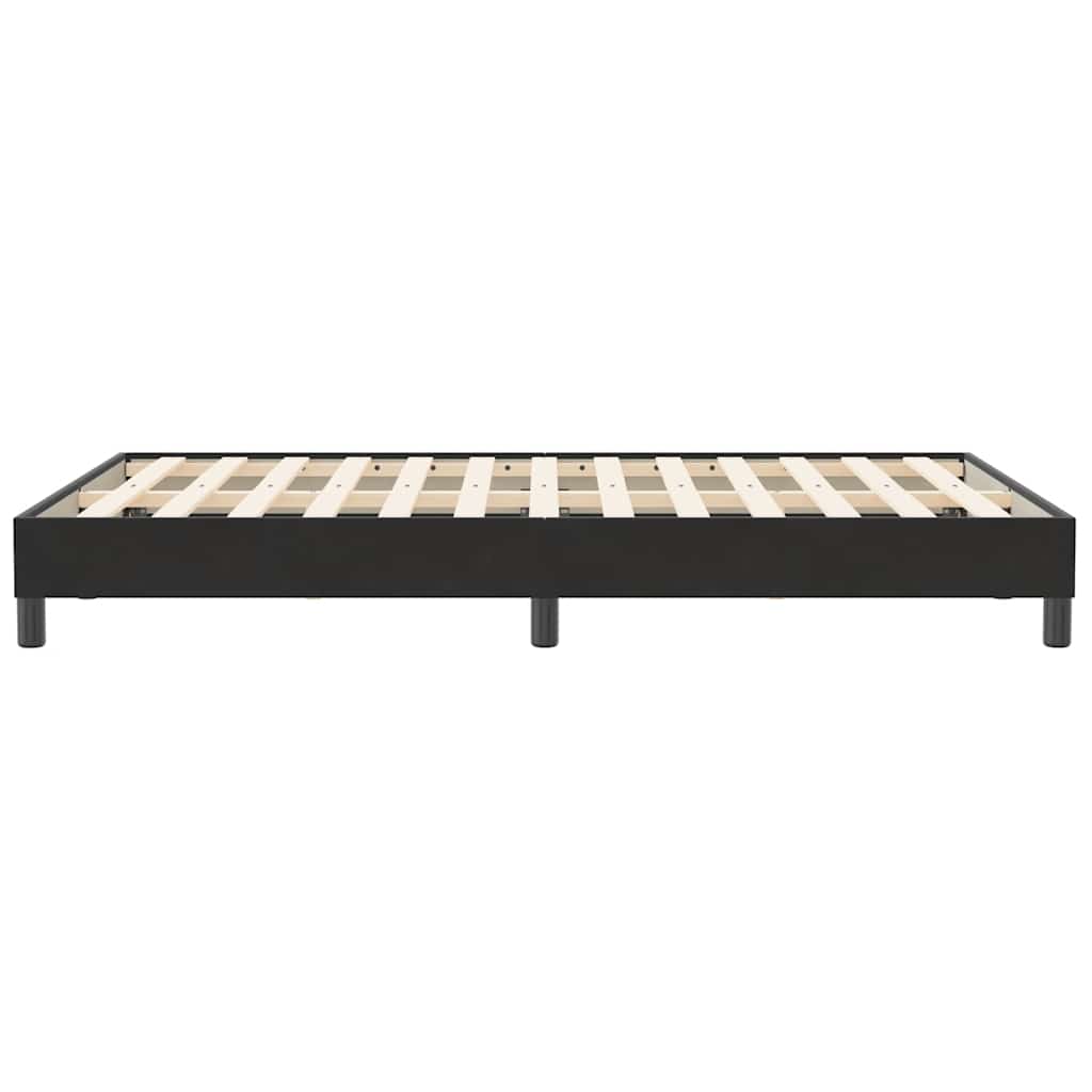 Box Spring krevet bez madraca crni 120x210 cm samt
