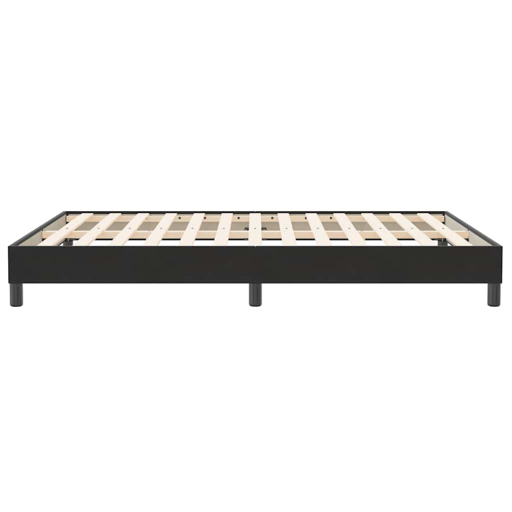 Box Spring krevet bez madraca crni 160x210 cm samt