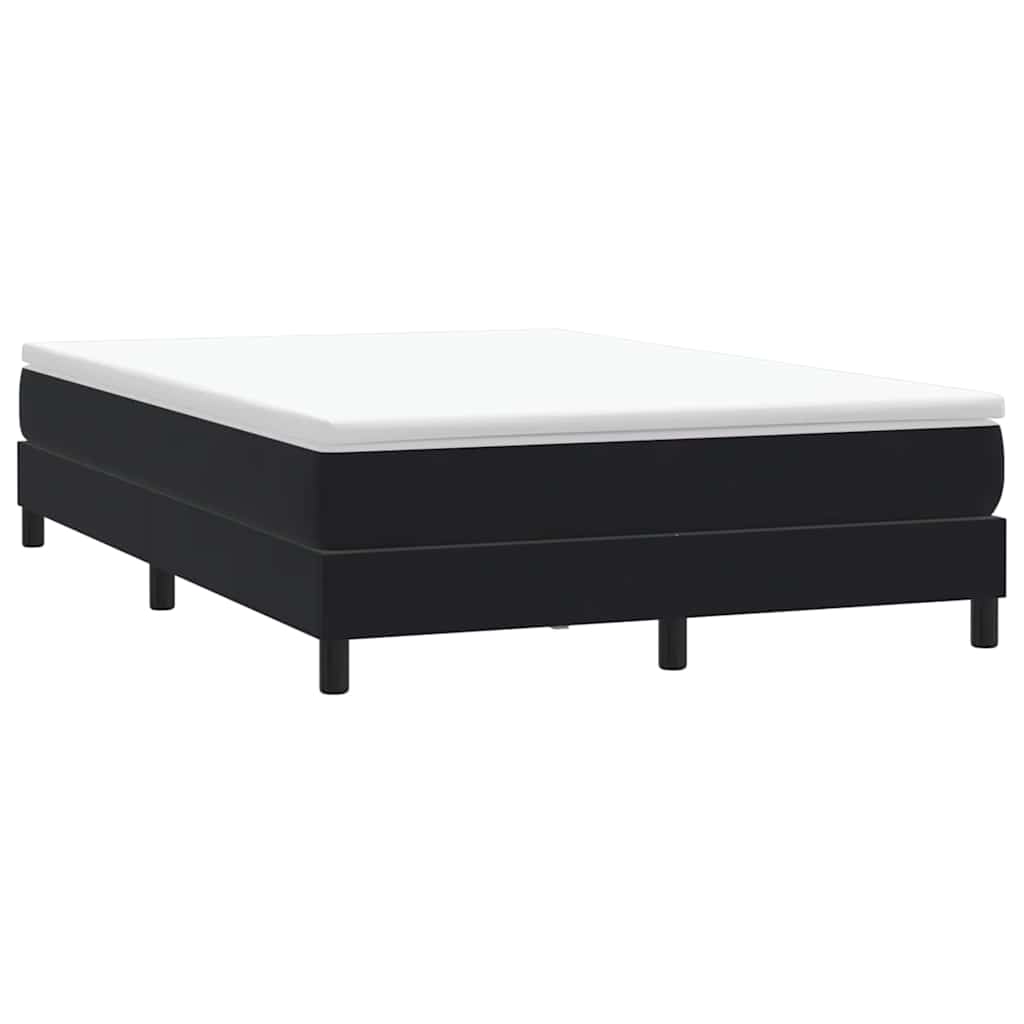 Box Spring krevet bez madraca crni 160x210 cm samt