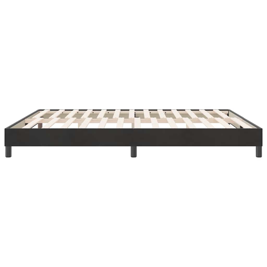 Box Spring krevet bez madraca crni 180x210 cm samt