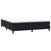 Box Spring krevet bez madraca crni 180x210 cm samt