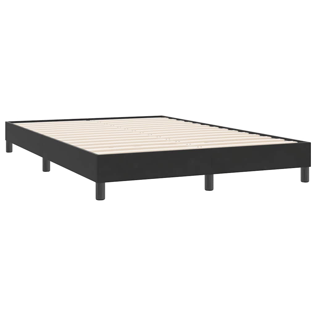 Box Spring krevet bez madraca crni 160x220 cm samt