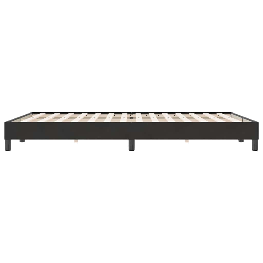 Box Spring krevet bez madraca crni 160x220 cm samt