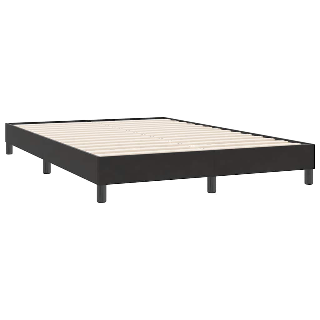 Box Spring krevet bez madraca crni 160x220 cm samt