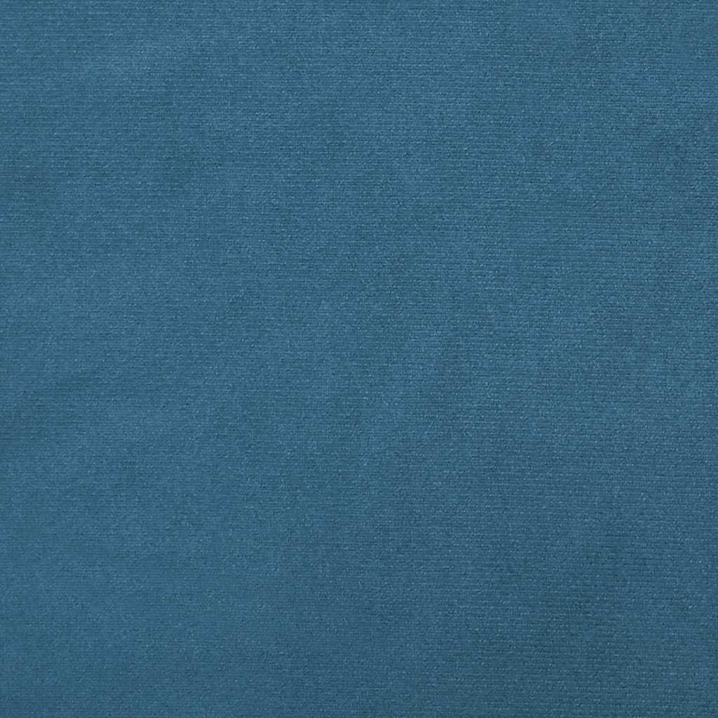 Box Spring krevet bez madracem tamnoplavi 180x220 cm baršun