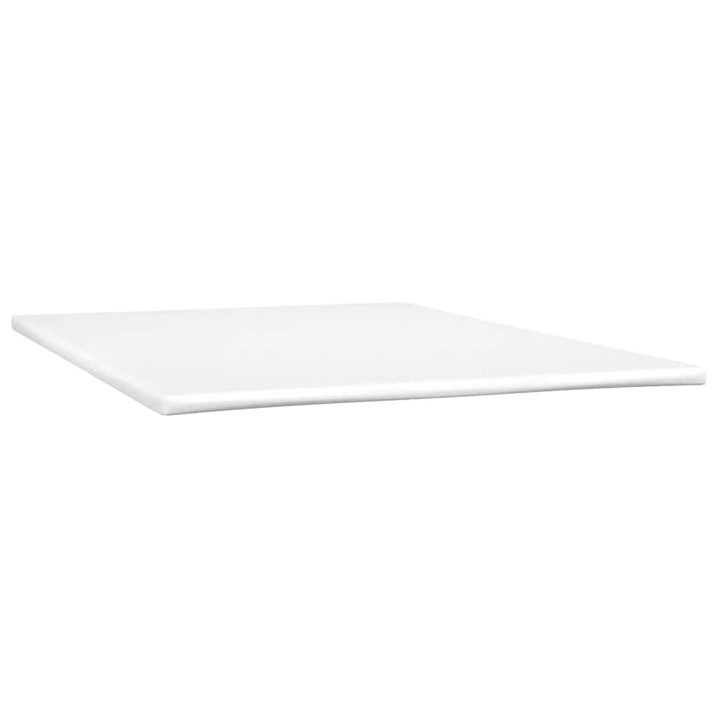 Box Spring krevet s madracem i LED crni 160x210 cm baršunasti