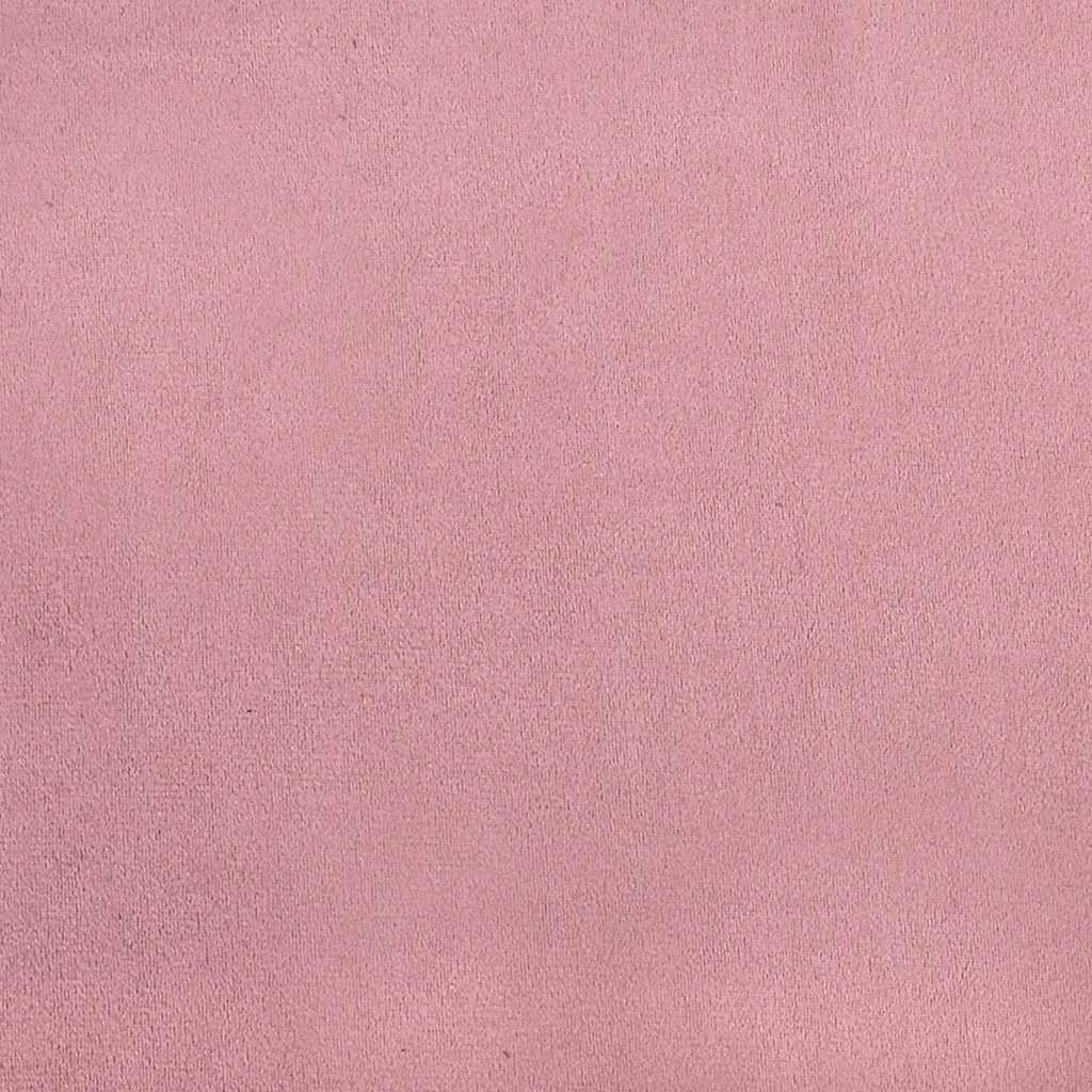 Box spring krevet s madracem ružičasti 80 x 220 cm baršunasti