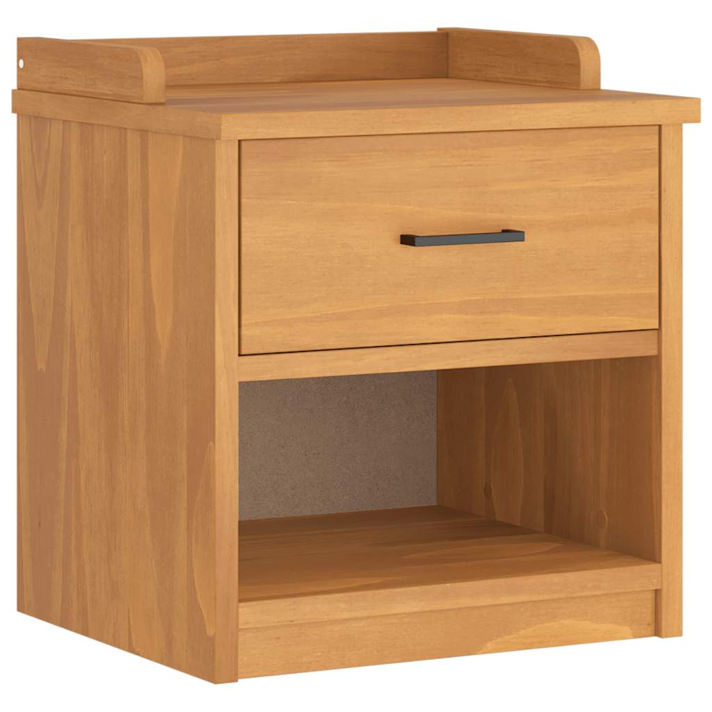 Klupa za hodnik SANDNES 45x40x50 cm Masivno drvo Bor