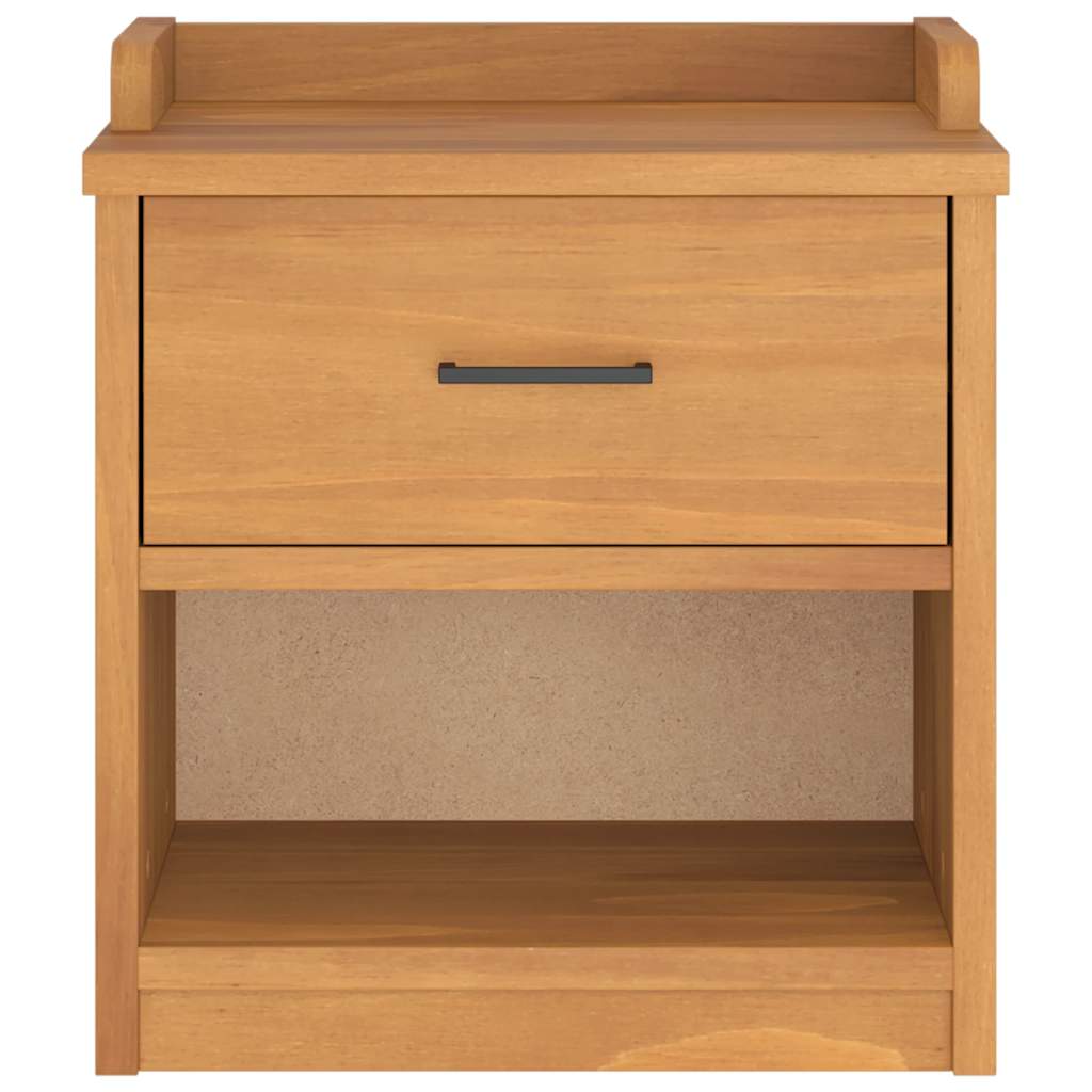 Klupa za hodnik SANDNES 45x40x50 cm Masivno drvo Bor