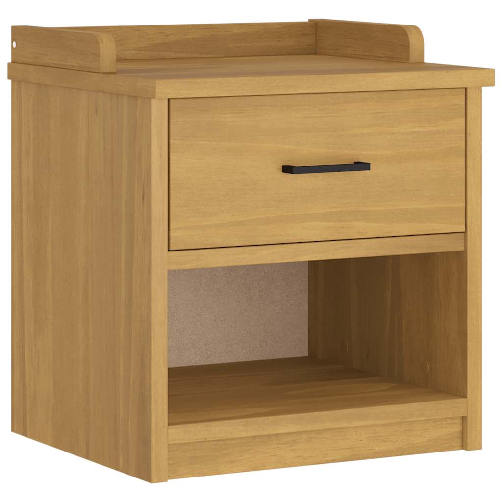 Klupa za predsoblje SANDNES 45x40x50 cm od masivne borovine