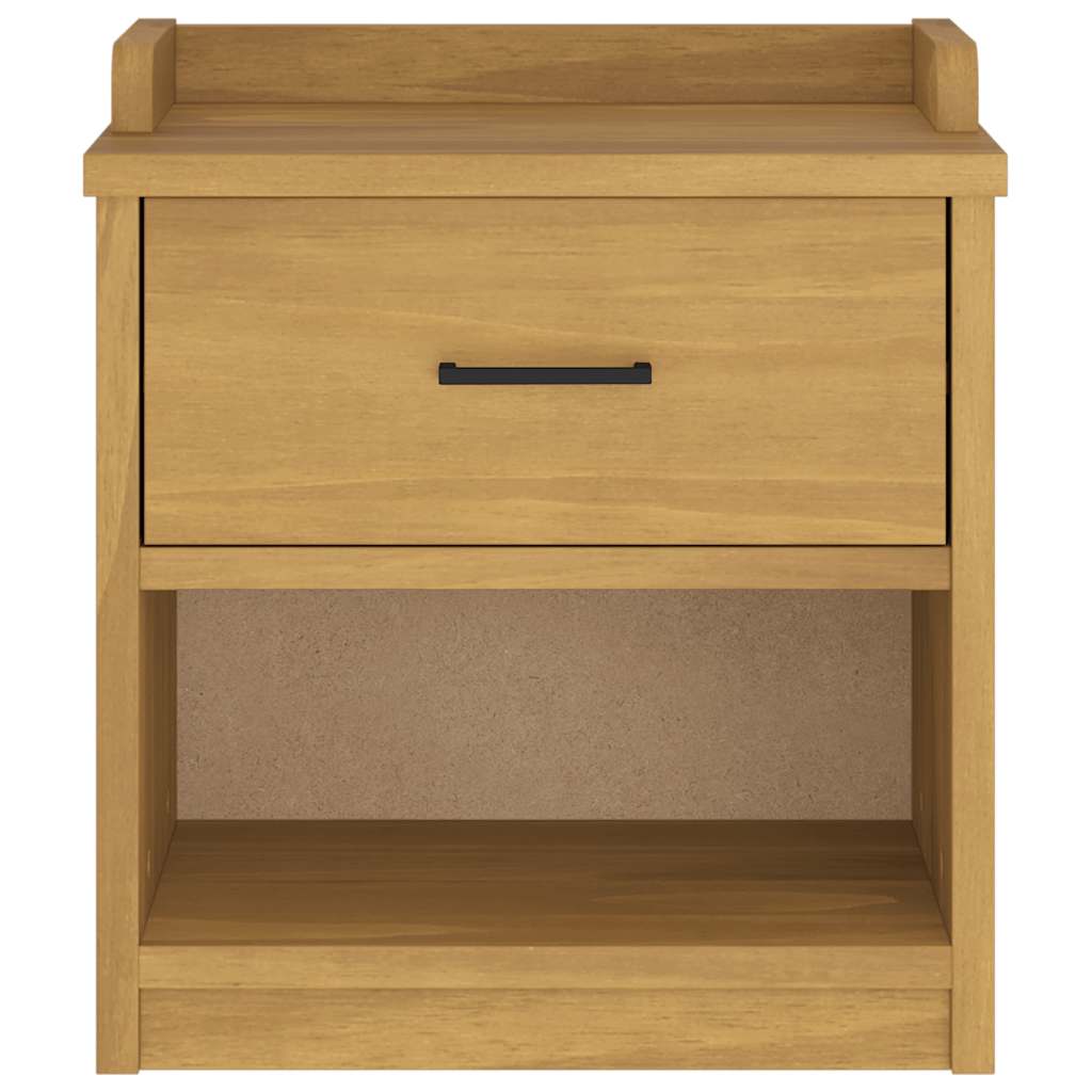 Klupa za predsoblje SANDNES 45x40x50 cm od masivne borovine