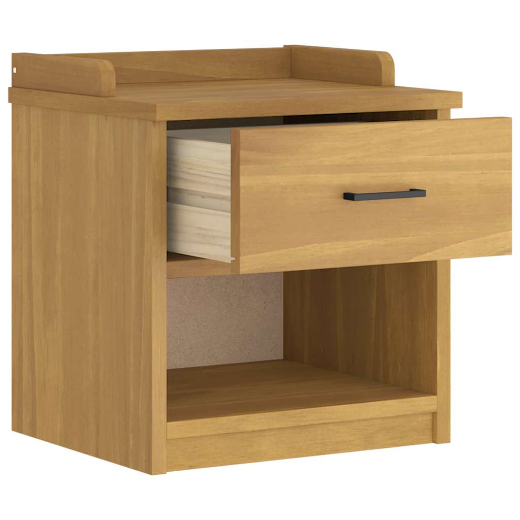 Klupa za predsoblje SANDNES 45x40x50 cm od masivne borovine
