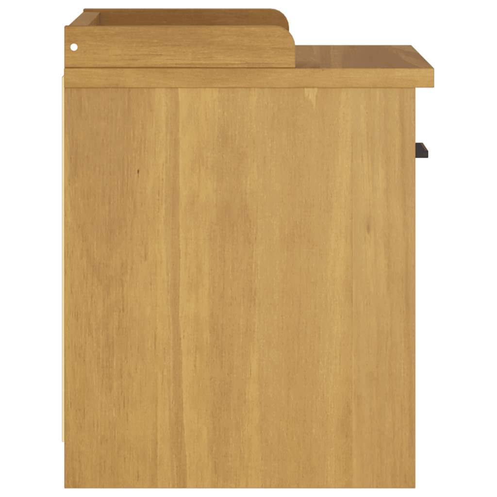 Klupa za predsoblje SANDNES 45x40x50 cm od masivne borovine
