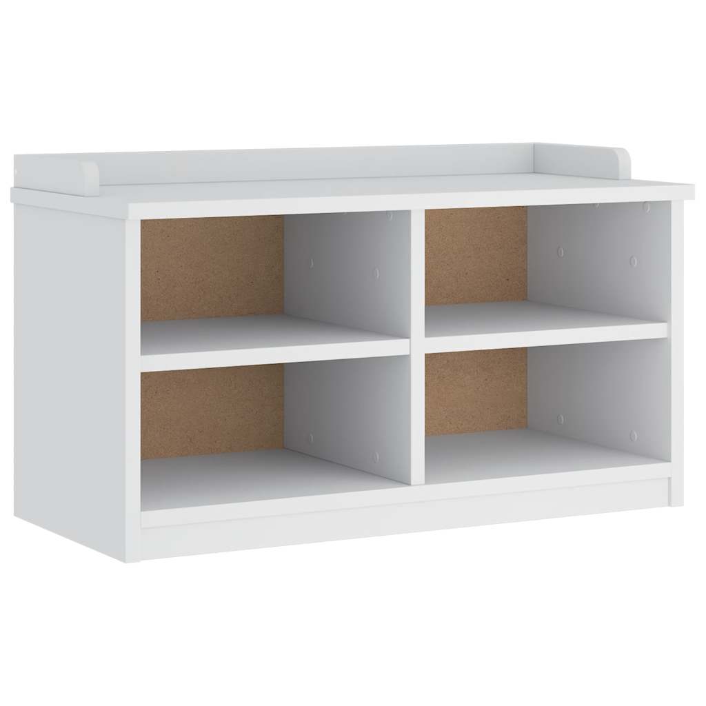Klupa za predsoblje SANDNES 87x40x50 cm od masivne borovine