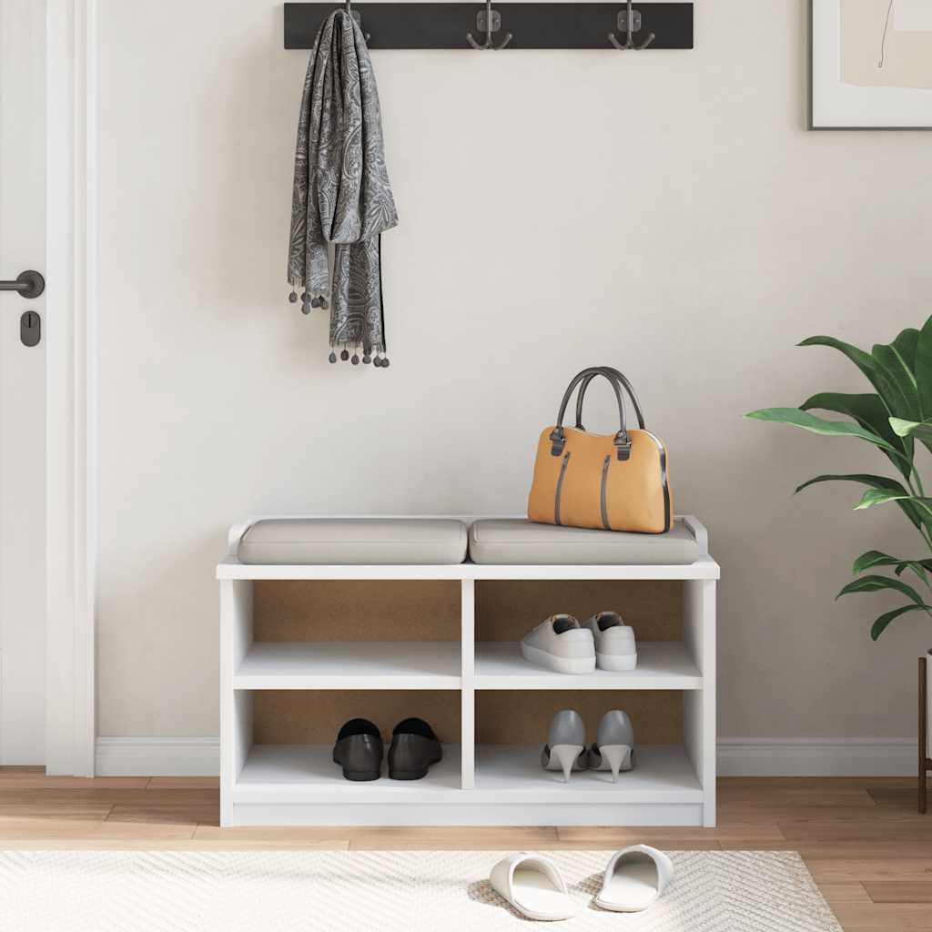 Klupa za predsoblje SANDNES 87x40x50 cm od masivne borovine