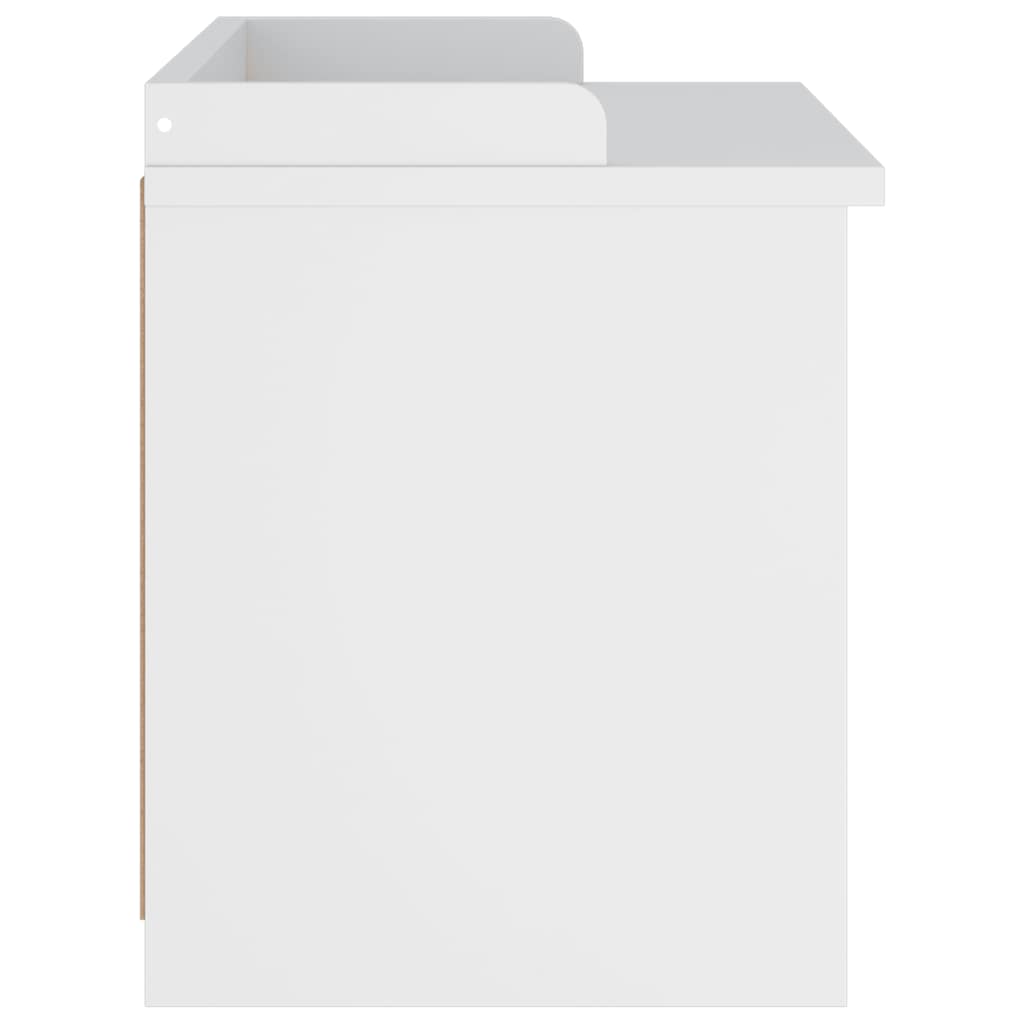 Klupa za predsoblje SANDNES 87x40x50 cm od masivne borovine