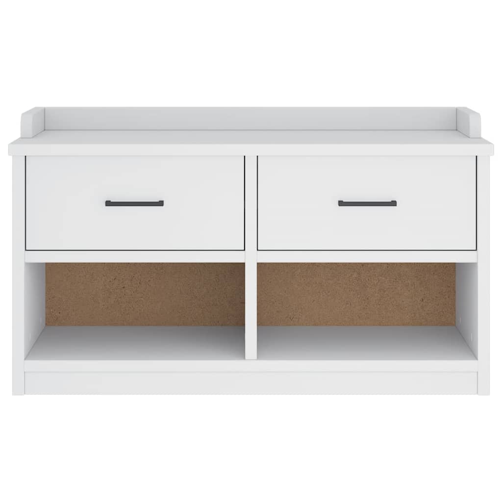 Klupa za predsoblje SANDNES 87x40x50 cm od masivne borovine