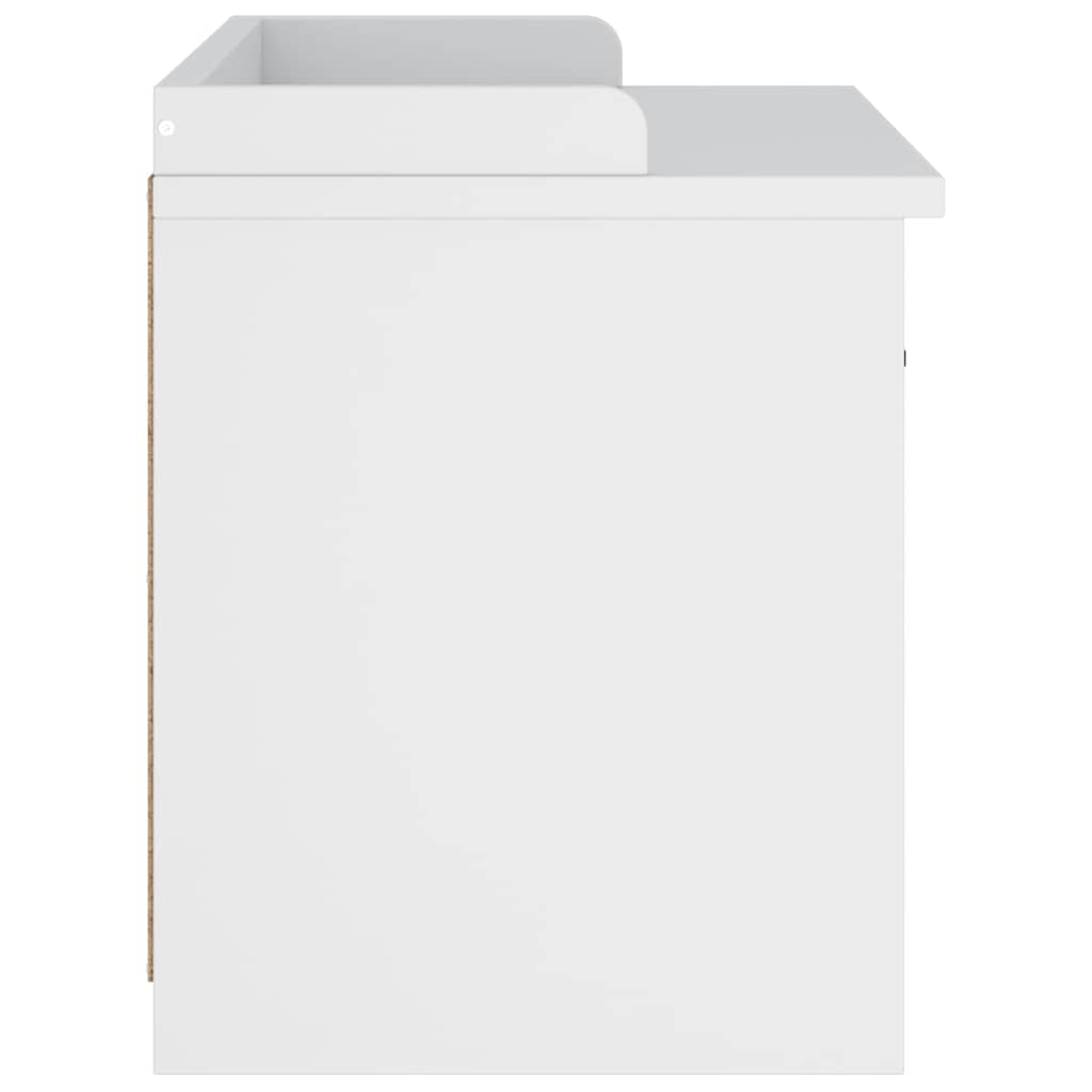 Klupa za predsoblje SANDNES 87x40x50 cm od masivne borovine