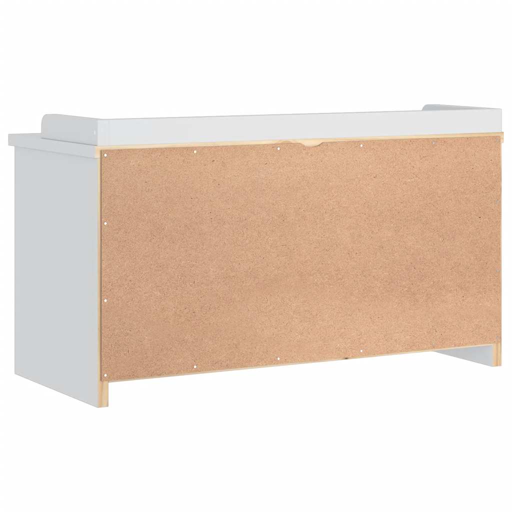 Klupa za predsoblje SANDNES 87x40x50 cm od masivne borovine