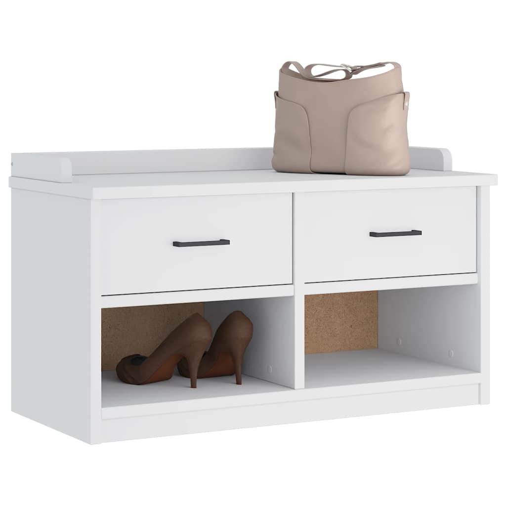Klupa za predsoblje SANDNES 87x40x50 cm od masivne borovine