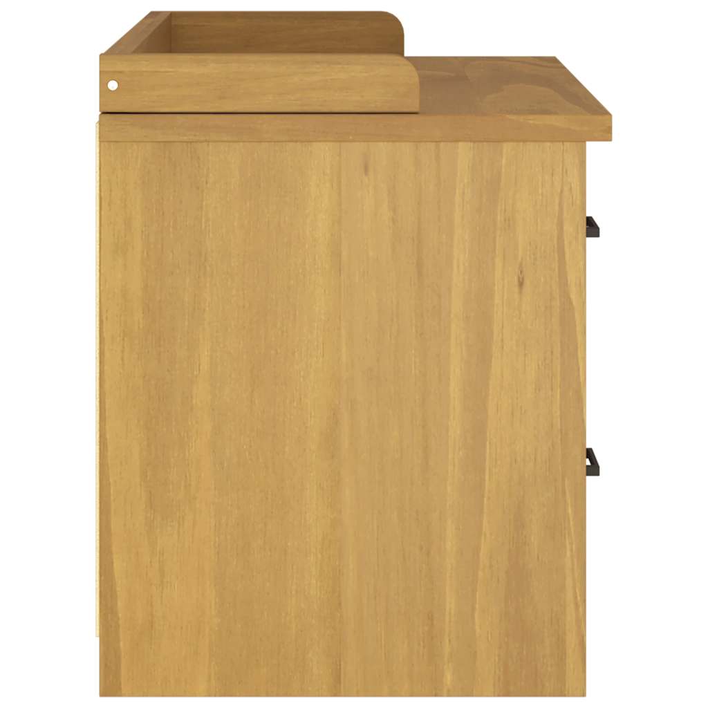 Klupa za predsoblje SANDNES 87x40x50 cm od masivne borovine