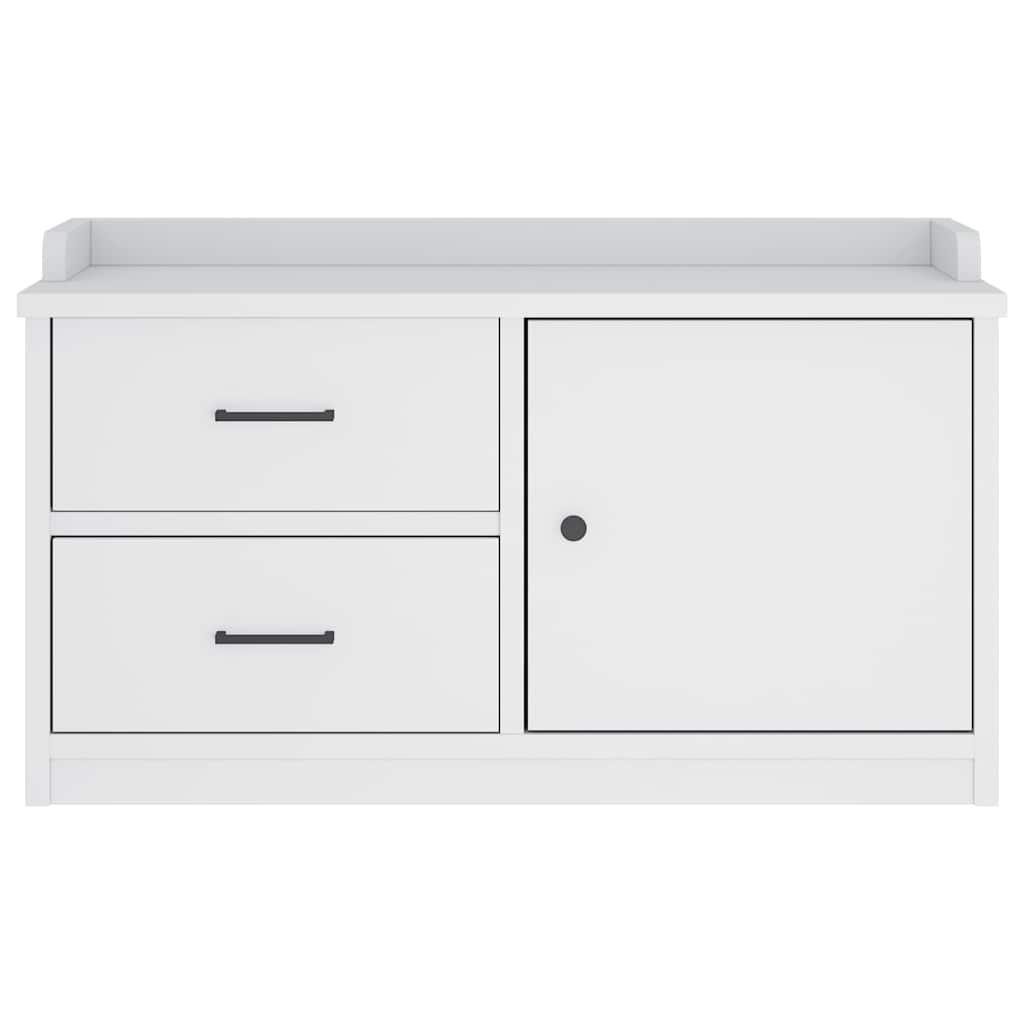 Klupa za predsoblje SANDNES 87x40x50 cm od masivne borovine