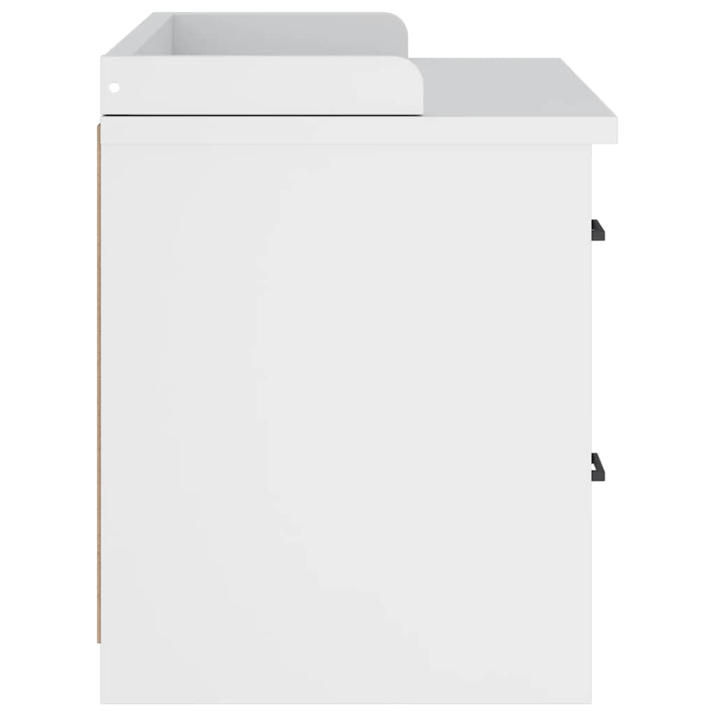Klupa za predsoblje SANDNES 87x40x50 cm od masivne borovine