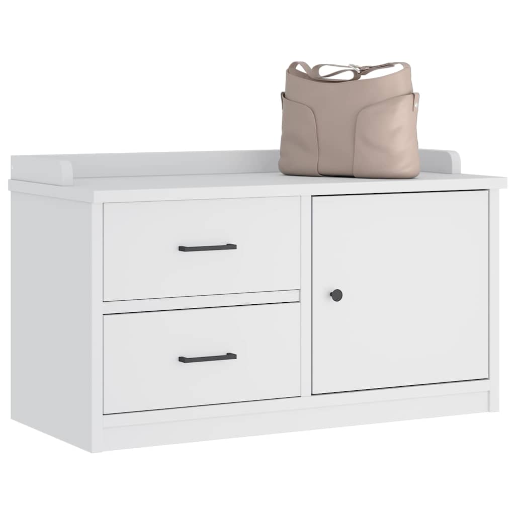 Klupa za predsoblje SANDNES 87x40x50 cm od masivne borovine
