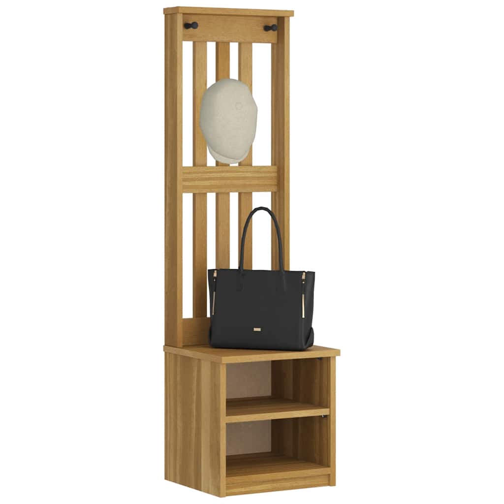 Drvo za dvoranu SANDNES 45x40x159,5 cm puno drvo bor