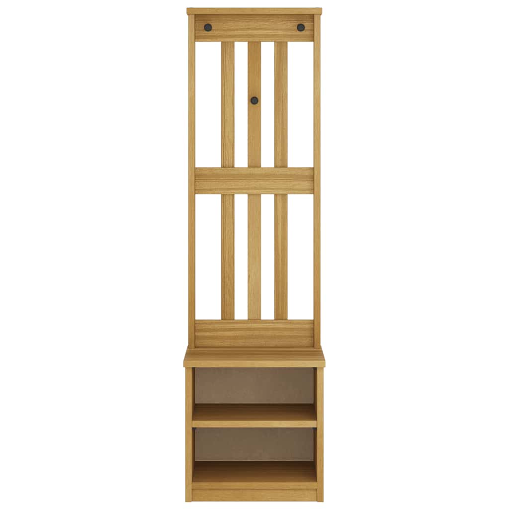 Drvo za dvoranu SANDNES 45x40x159,5 cm puno drvo bor