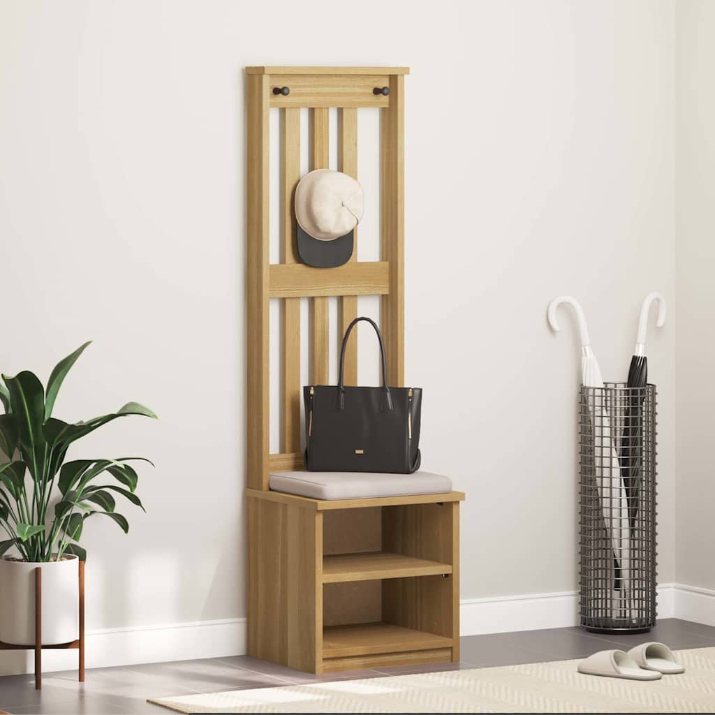 Drvo za dvoranu SANDNES 45x40x159,5 cm puno drvo bor