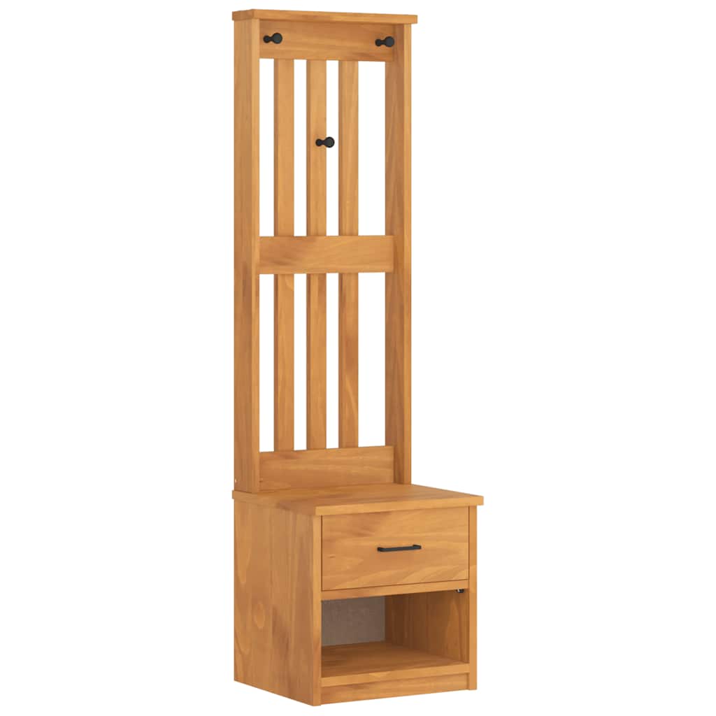 Drvo za dvoranu SANDNES 45x40x159,5 cm puno drvo bor