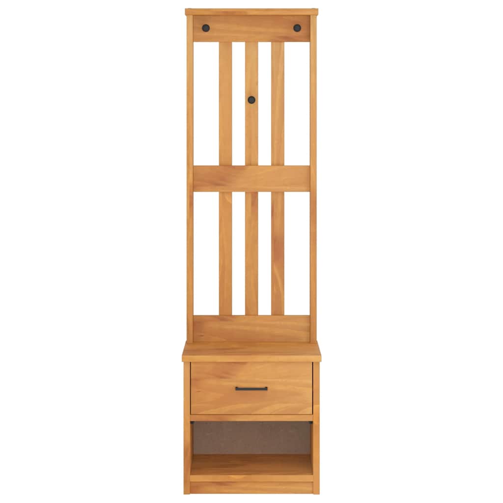 Drvo za dvoranu SANDNES 45x40x159,5 cm puno drvo bor