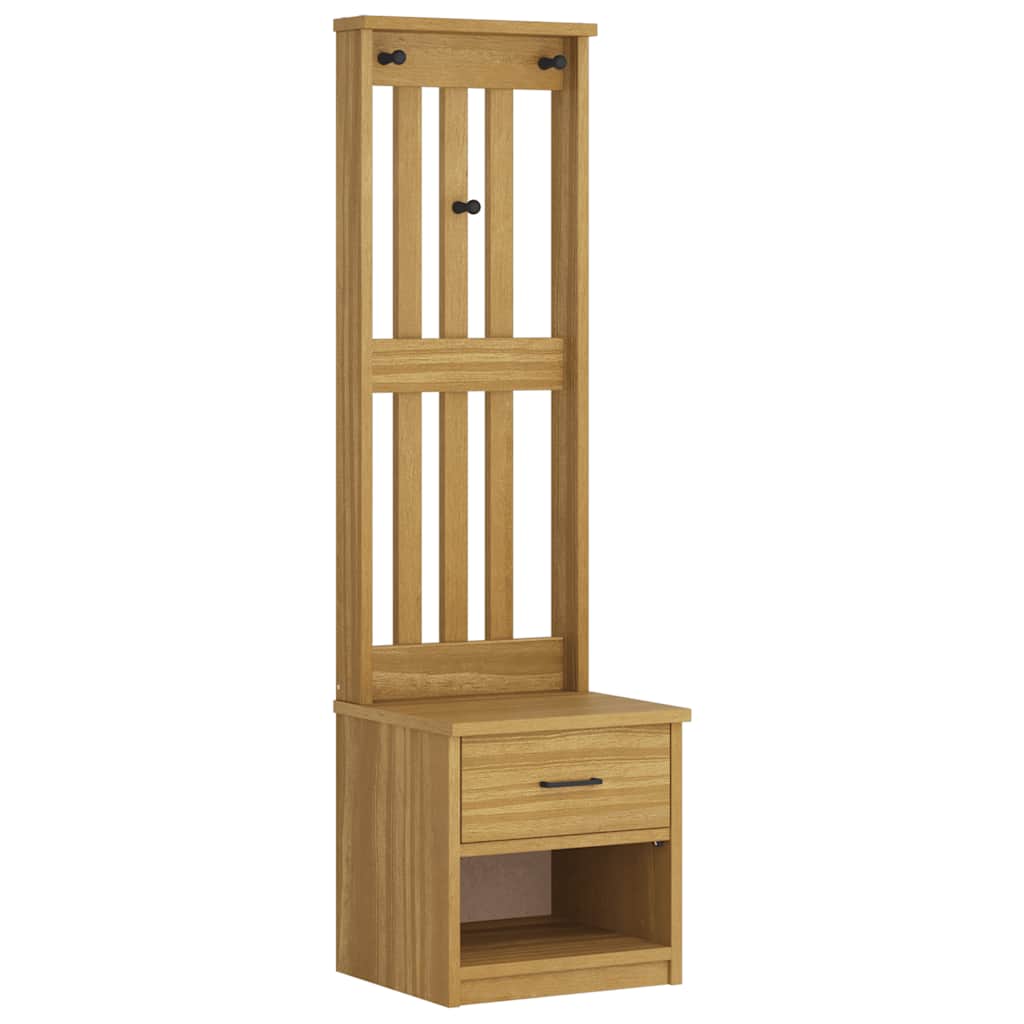Drvo za dvoranu SANDNES 45x40x159,5 cm puno drvo bor