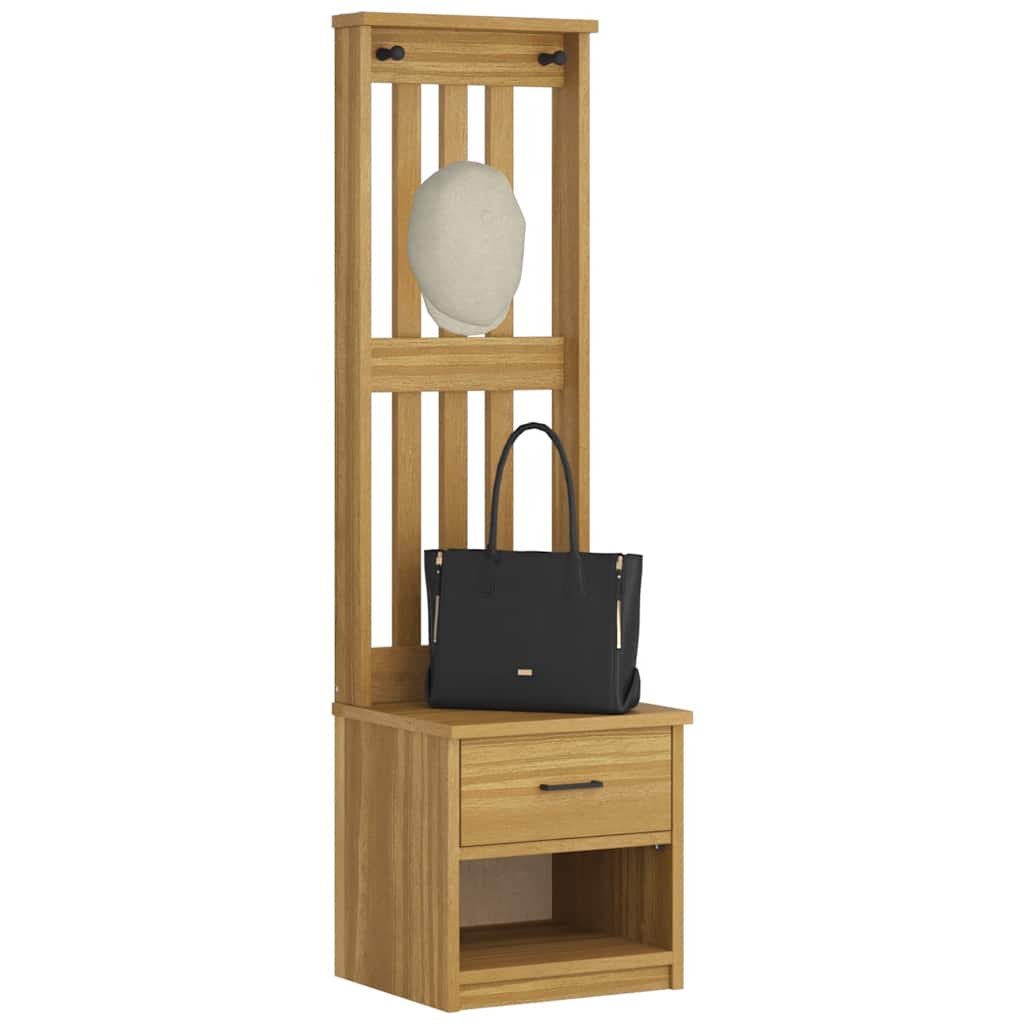 Drvo za dvoranu SANDNES 45x40x159,5 cm puno drvo bor