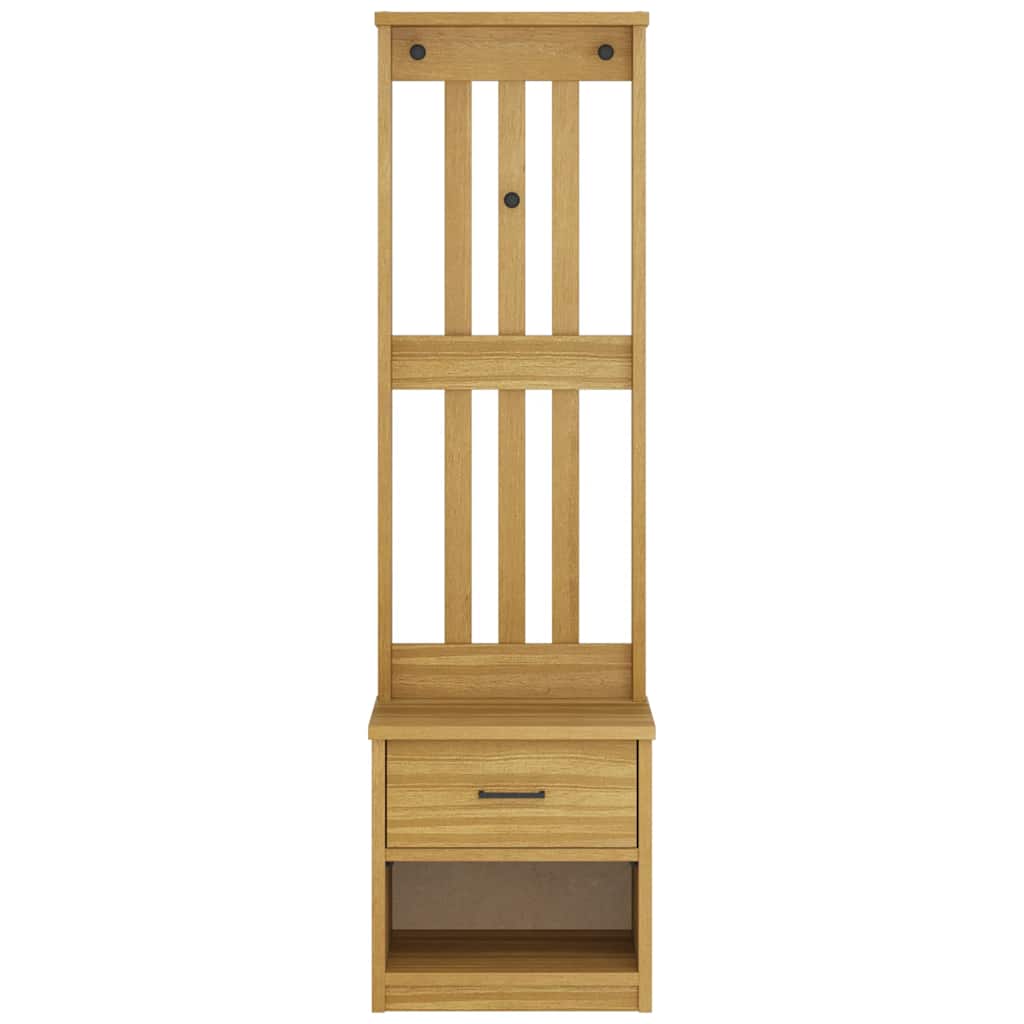 Drvo za dvoranu SANDNES 45x40x159,5 cm puno drvo bor