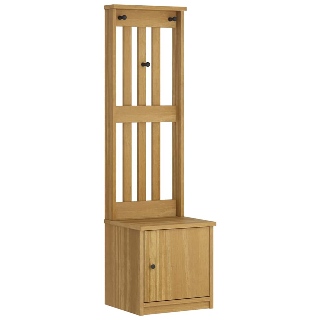 Drvo za dvoranu SANDNES 45x40x159,5 cm puno drvo bor