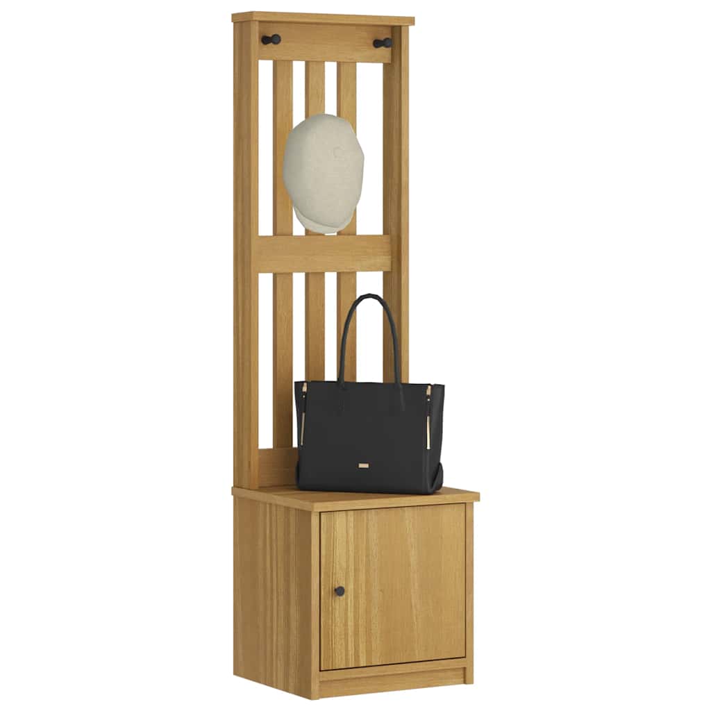 Drvo za dvoranu SANDNES 45x40x159,5 cm puno drvo bor