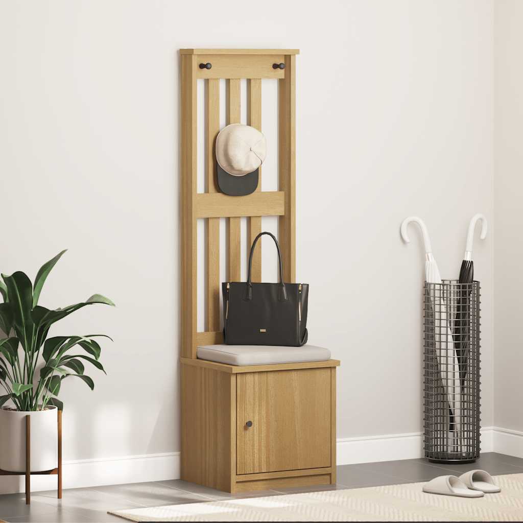 Drvo za dvoranu SANDNES 45x40x159,5 cm puno drvo bor