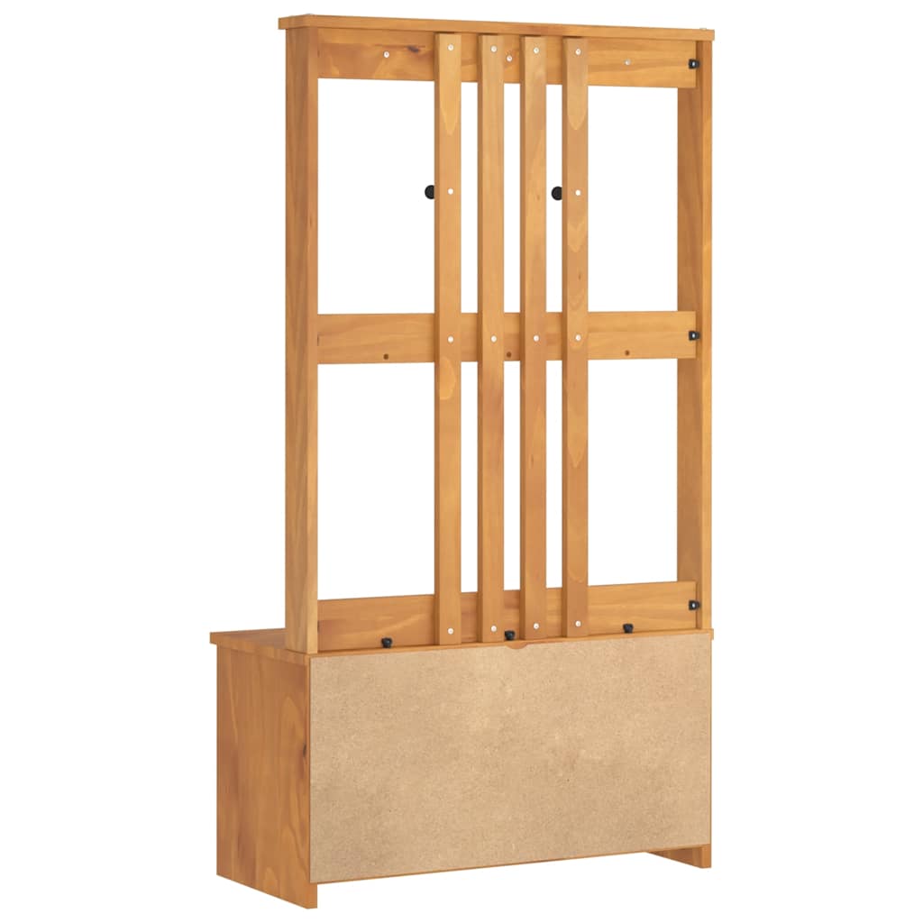 Drvo za dvoranu SANDNES 87x40x159,5 cm puno drvo bor