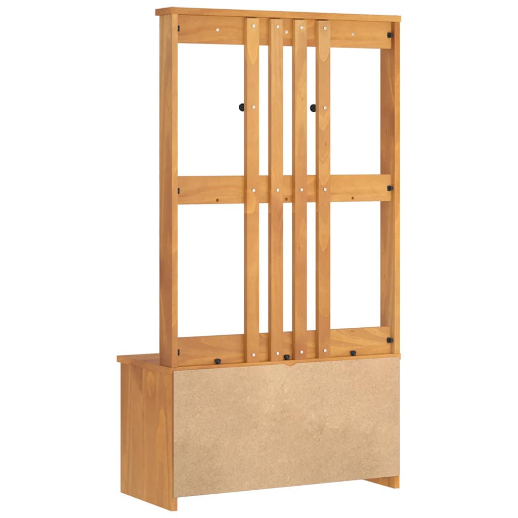 Drvo za dvoranu SANDNES 87x40x159,5 cm puno drvo bor