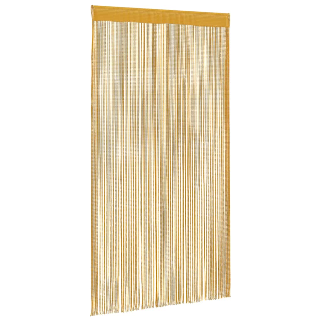 Nižaste zavjese 2 kom zlatne 140x250 cm