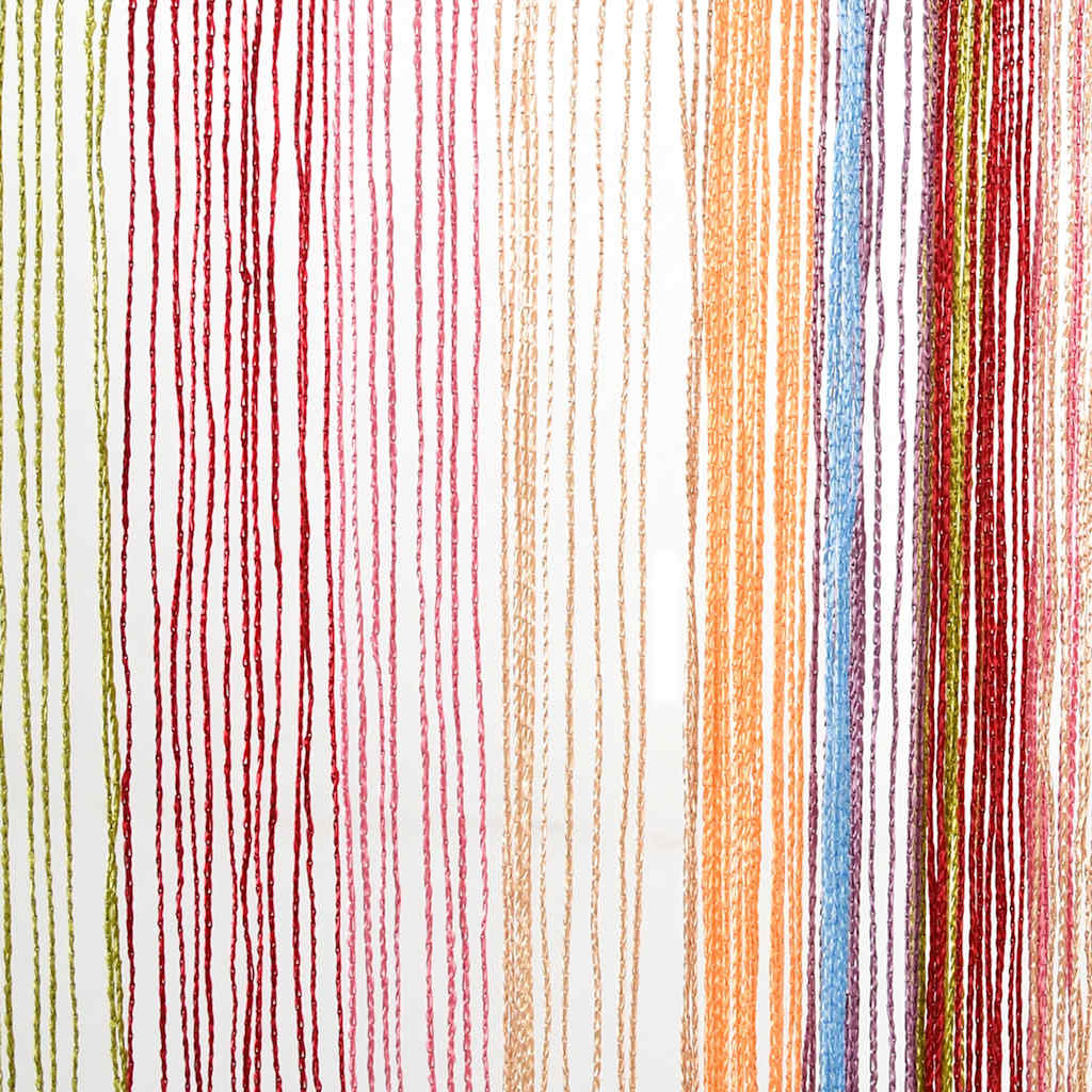 Nižaste zavjese 2 kom Višebojne 140x250 cm