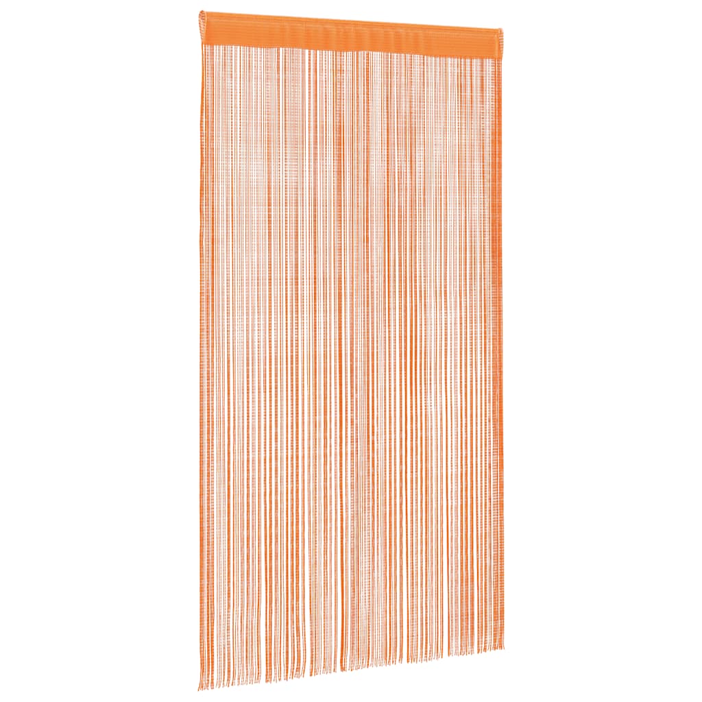 Nižaste zavjese 2 kom narančaste 140x250 cm