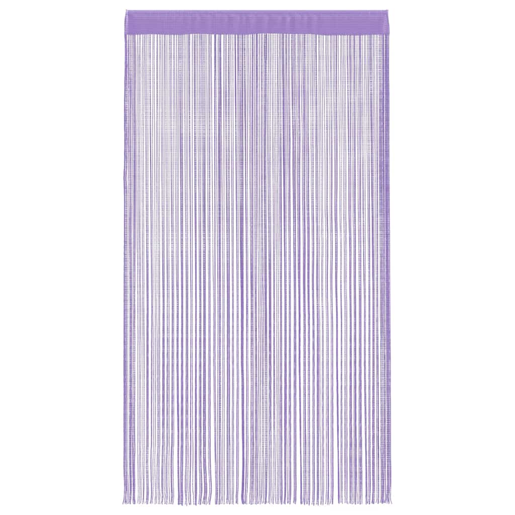 Zavjese od špage 2 kom. ljubičaste 100x250 cm