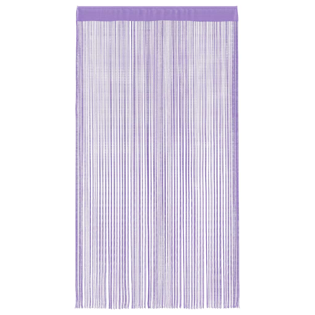 Nižaste zavjese 2 kom Ljubičaste 140x250 cm