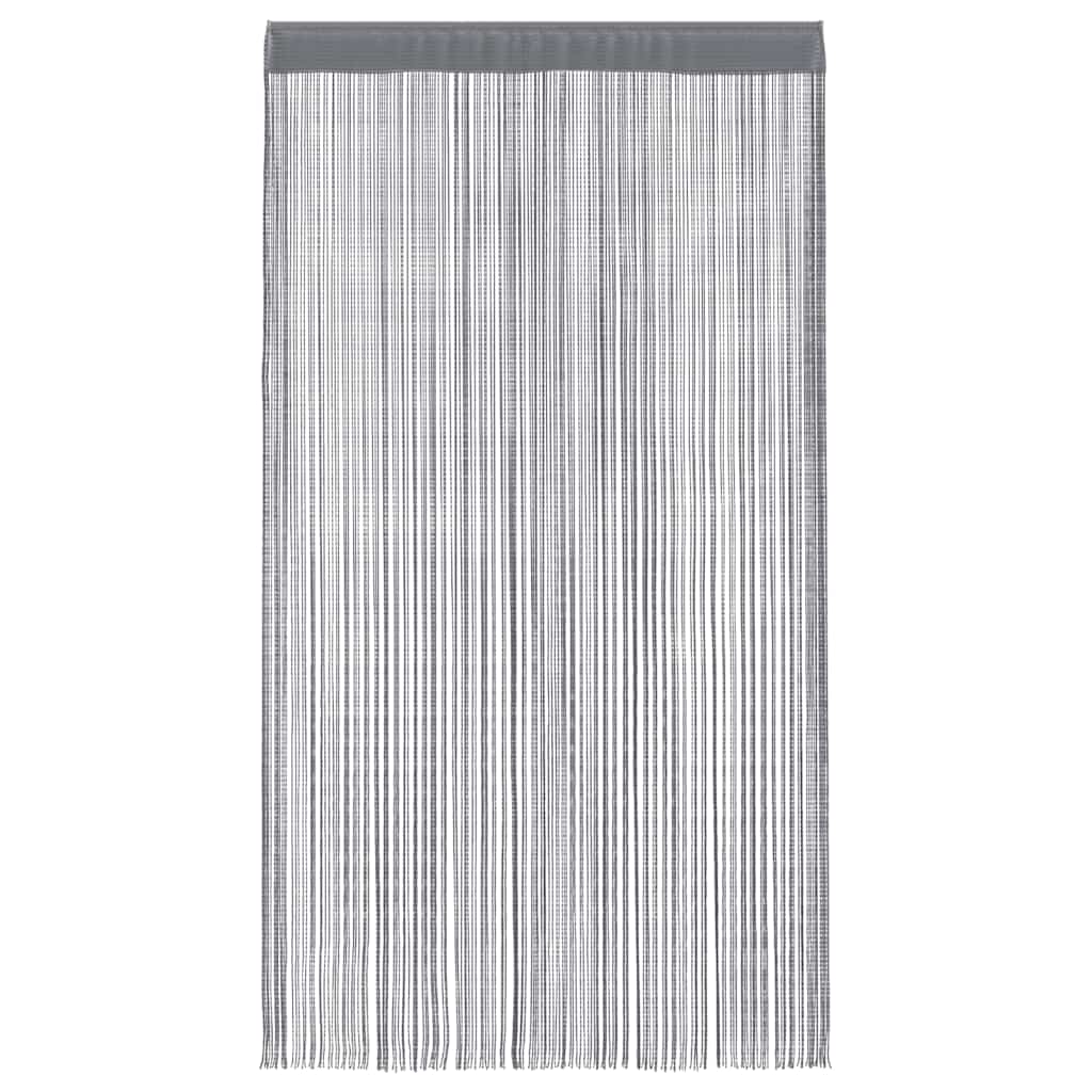 Zavjese od špage 2 kom. antracit 140x250 cm