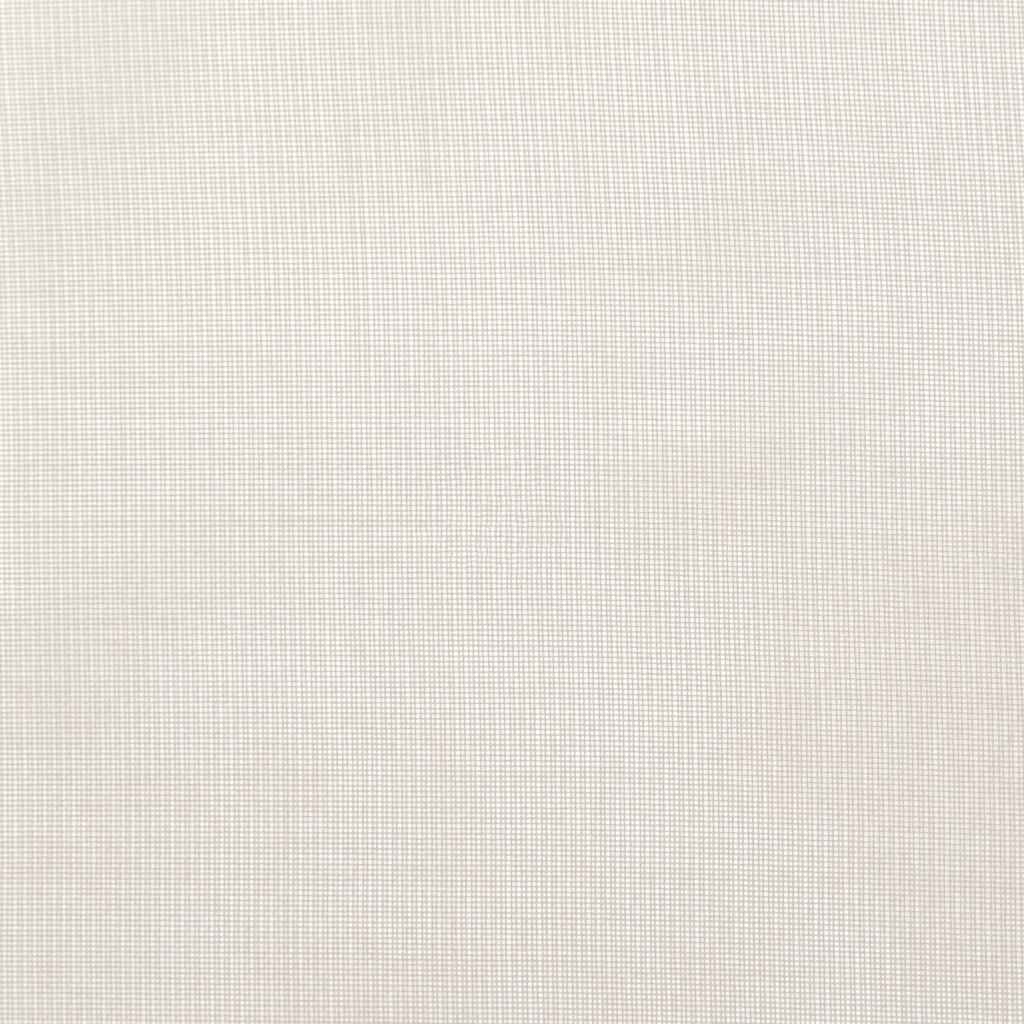 Voile zavjese s ušicama 2 kom krem 140x245 cm