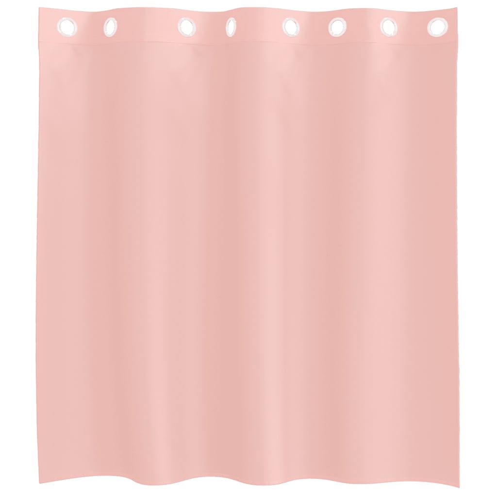 Voile zavjese s ušicama 2 kom narančaste 140x140 cm