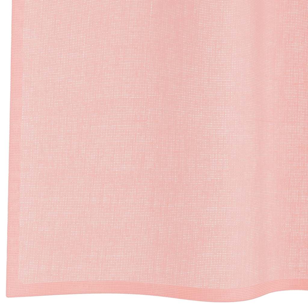 Voile zavjese s ušicama 2 kom narančaste 140x245 cm